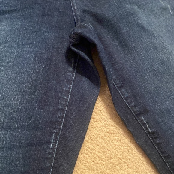 Lane Bryant 16 Regular Capri skinny Frayed bottoms Denim - Picture 10 of 12